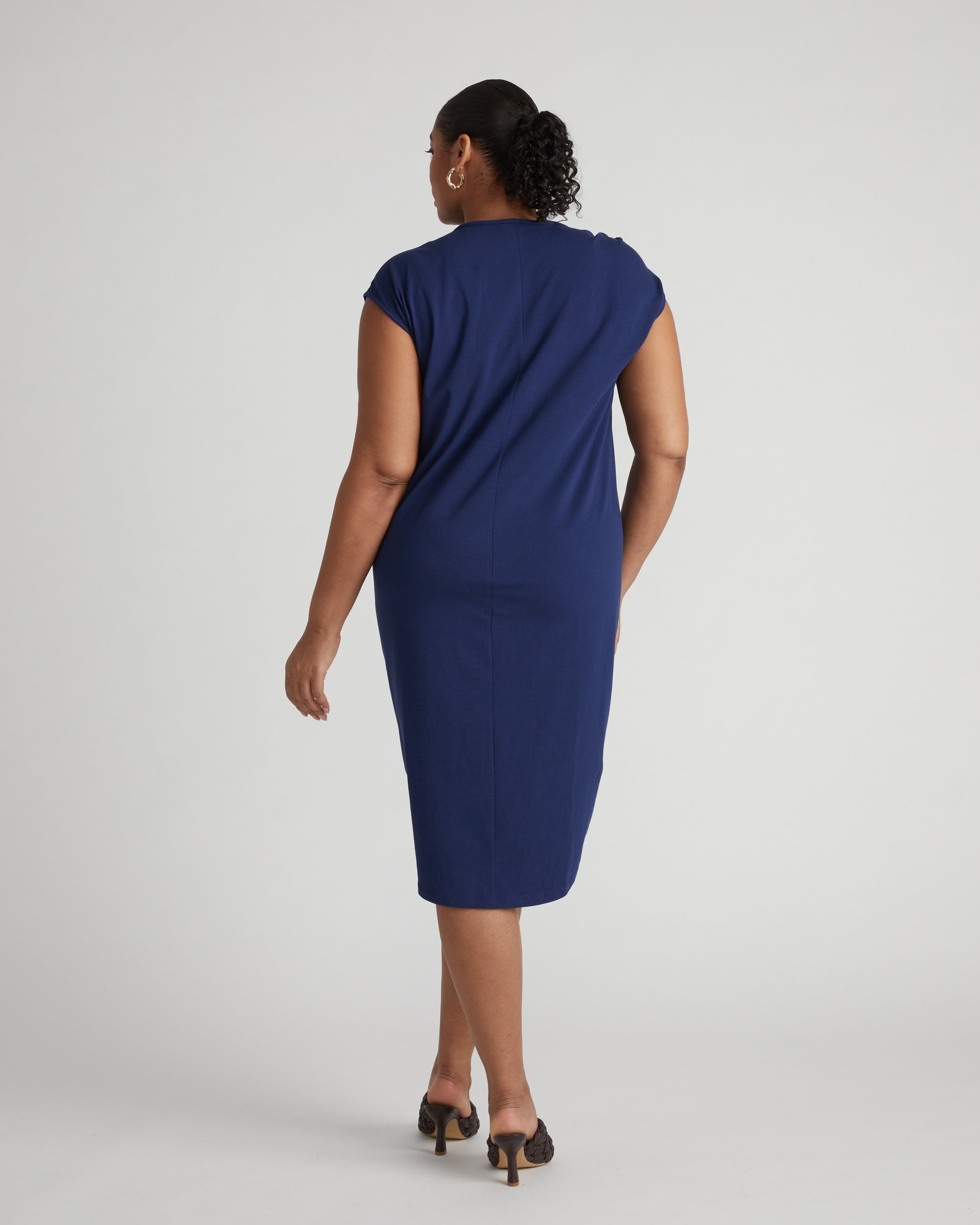 Shoulder Knot Dress - Cenote