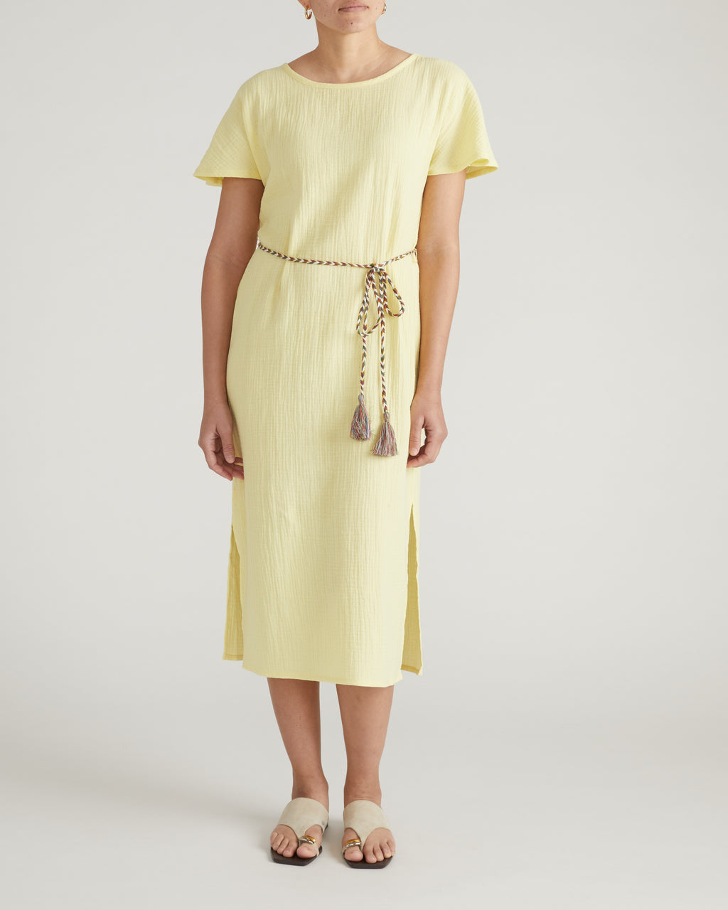 Luxe Cotton Gauze Beach Dress