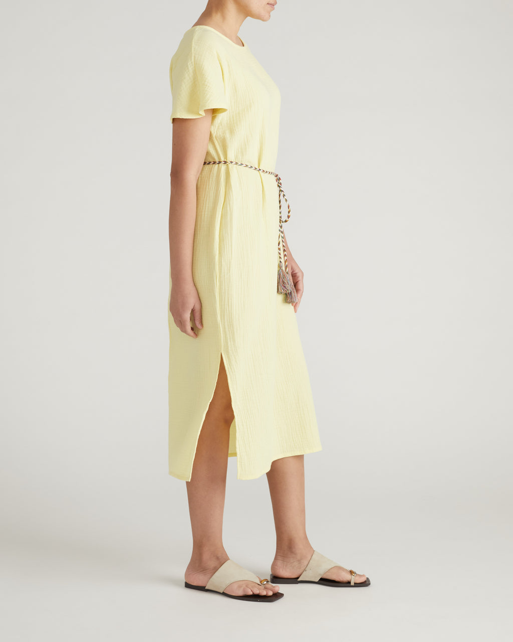 Luxe Cotton Gauze Beach Dress