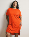 Garcon Tee Dress - Poppy | Plus Size & Straight Size Women's Fashion | Universal Standard