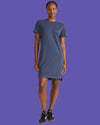 Garcon Tee Dress - Washed Indigo