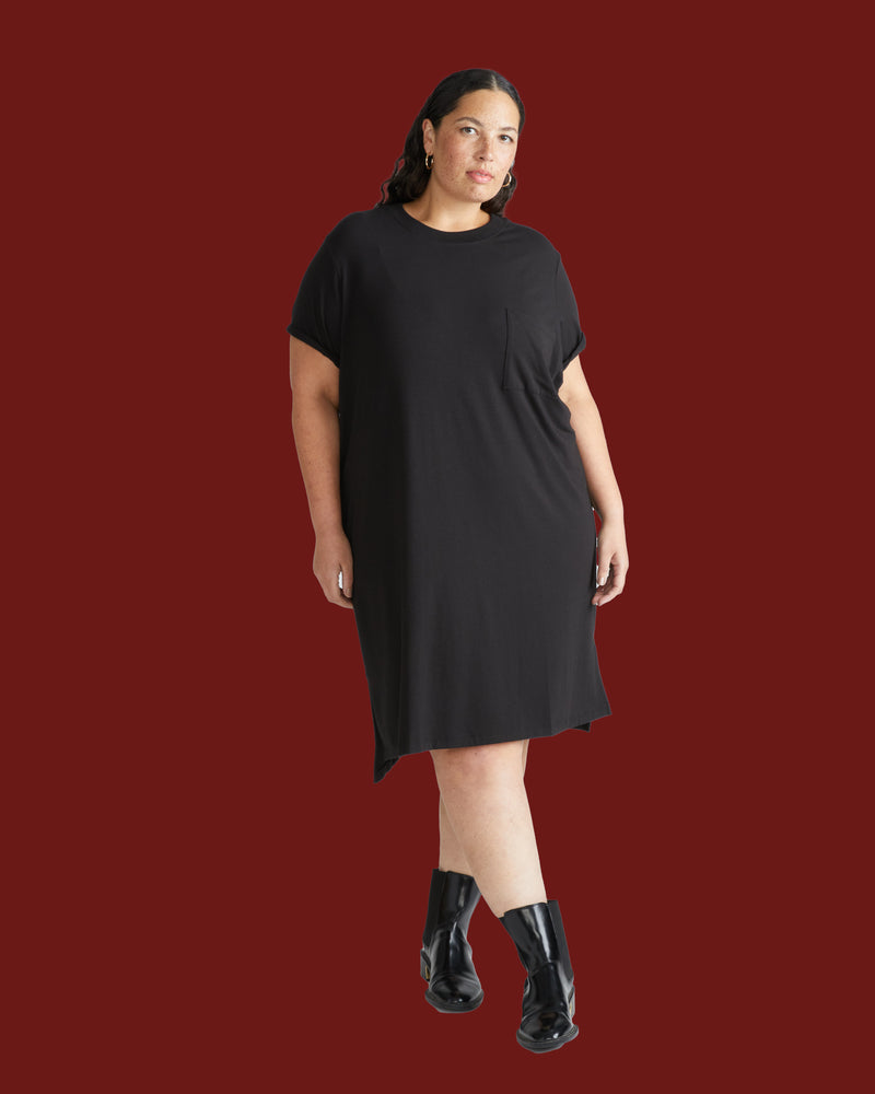 Garcon Tee Dress - Black