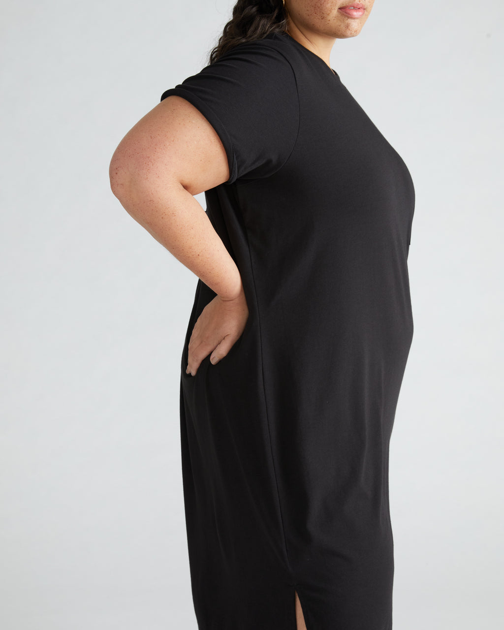 Garcon Tee Dress - / Black- SizeL - by Universal Standard Garcon Tee Dress - / Black- SizeL - by Universal Standard