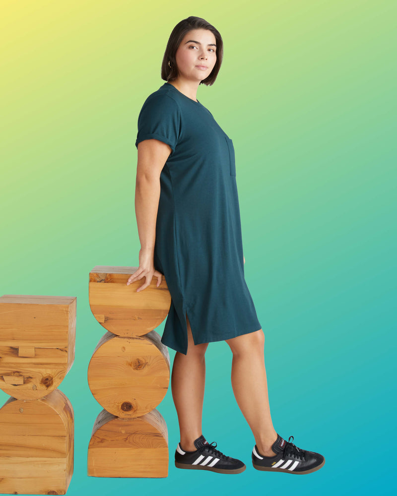 Garcon Tee Dress - Deep Sea