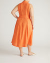 Adelaide Linen Shirtdress - Italian Orange | Plus Size & Straight Size Women's Fashion | Universal Standard