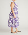 Adelaide Linen Shirtdress - Purple Majolica Print | Plus Size & Straight Size Women's Fashion | Universal Standard