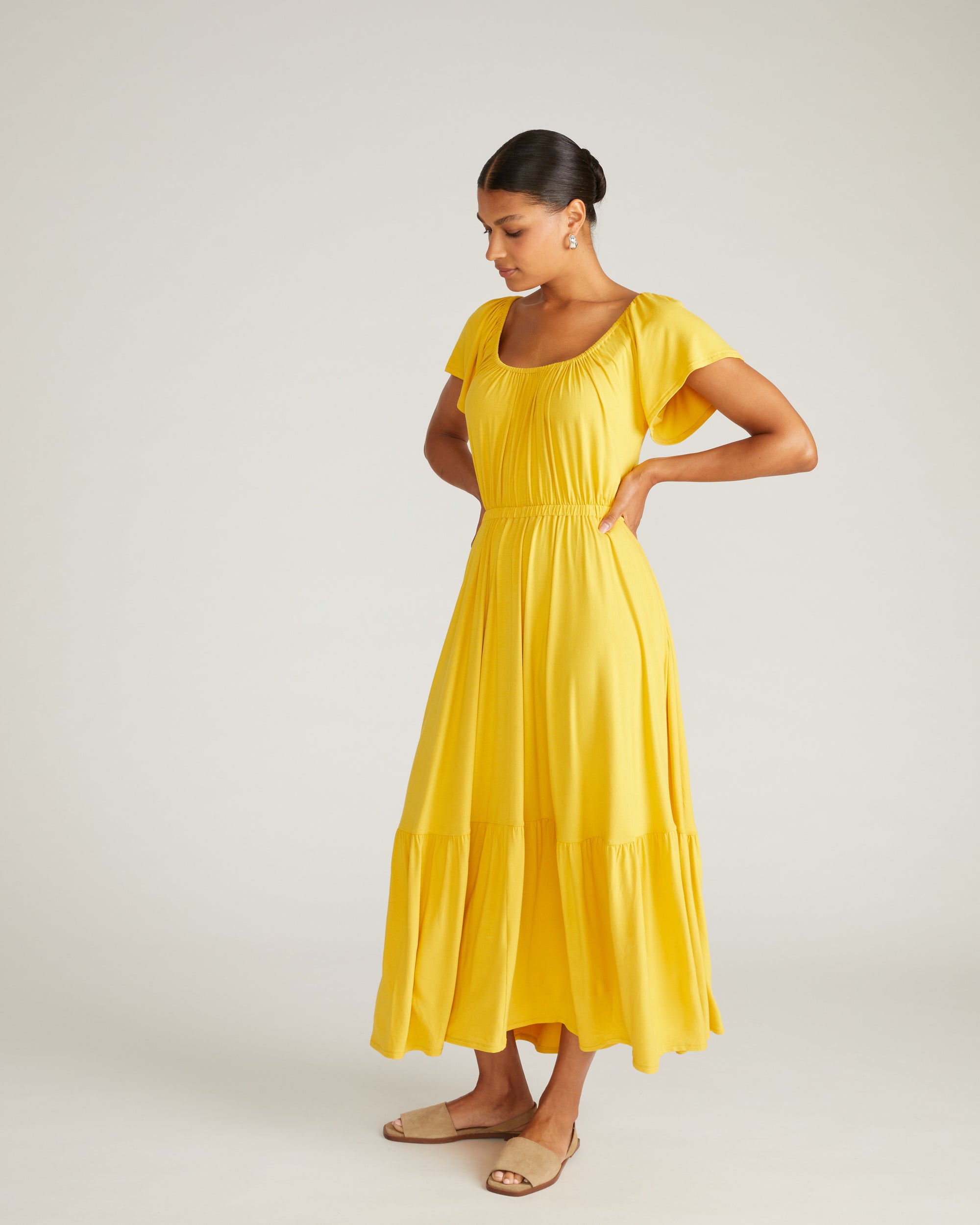 kahlo maxi dress Wrap Around Dress With Frida Kahlo Print - Maxi Dress - Long Dress