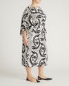 Lio Linen Dress - Vine Print | Plus Size & Straight Size Women's Fashion | Universal Standard