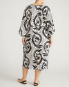 Lio Linen Dress - Vine Print | Plus Size & Straight Size Women's Fashion | Universal Standard