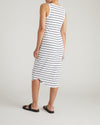 Romera Ribbed Dress - Nautical Navy Stripe | Plus Size & Straight Size Women's Fashion | Universal Standard