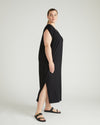 Kris Divine Jersey Kaftan - Black