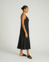 Amber Summer Slip Dress - Black