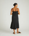 Amber Summer Slip Dress - Black