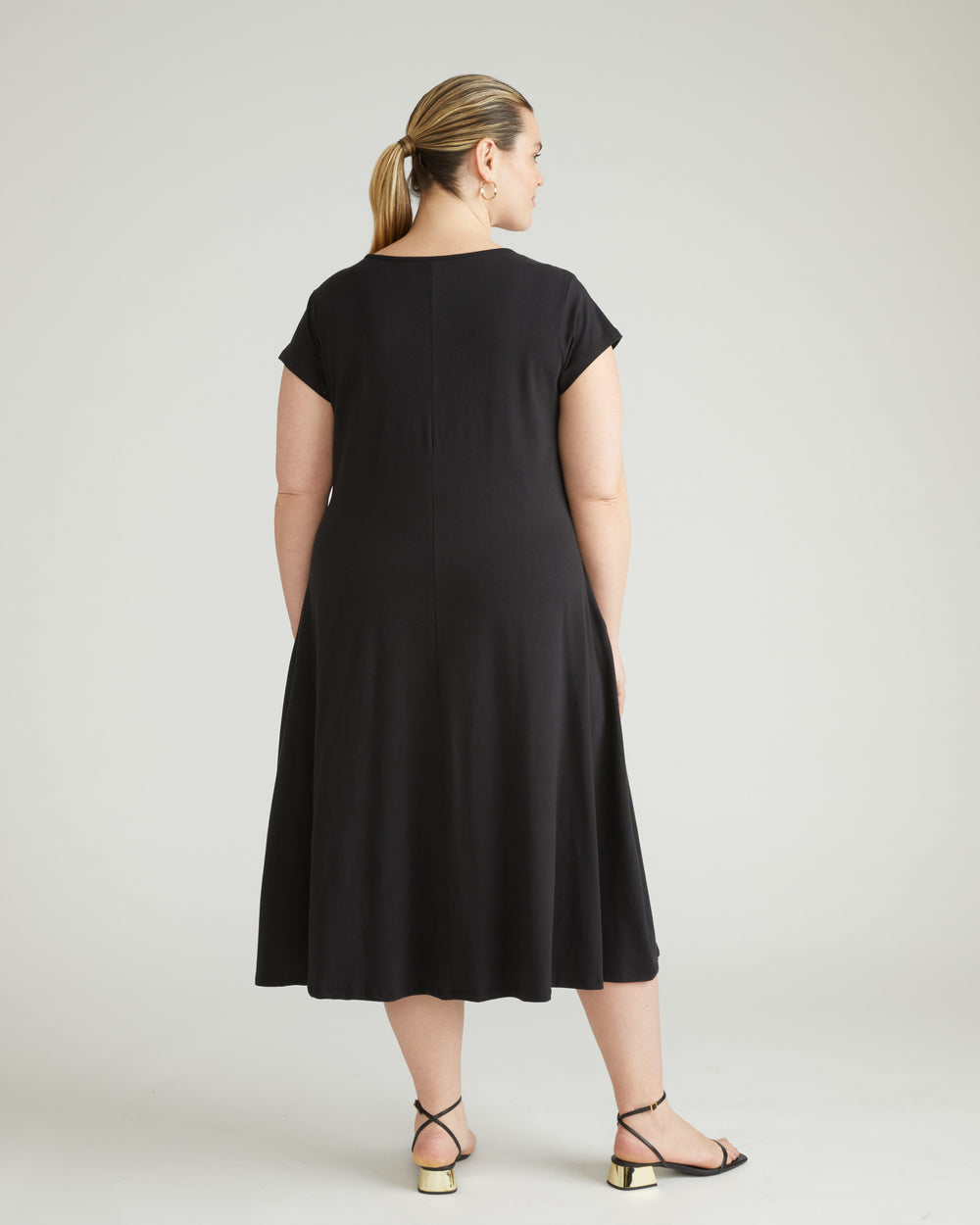 Danna Jersey Dress - Black