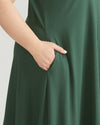 Danna Jersey Dress - Conifer | Plus Size & Straight Size Women's Fashion | Universal Standard