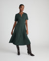 Saskia Ponte Dress - Green Gemstone | Plus Size & Straight Size Women's Fashion | Universal Standard