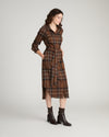 Morgan Belted Stretch Flannel Shirtdress - Essex Plaid | Plus Size & Straight Size Women's Fashion | Universal Standard