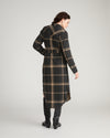 Morgan Belted Stretch Flannel Shirtdress - Mushroom Cap Plaid | Plus Size & Straight Size Women's Fashion | Universal Standard