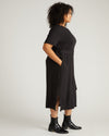 TravelKnit Belted Dress - Black
