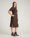 TravelKnit Belted Dress - Espresso