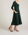 Cora Divine Jersey Dress - Forest Green | Plus Size & Straight Size Women's Fashion | Universal Standard