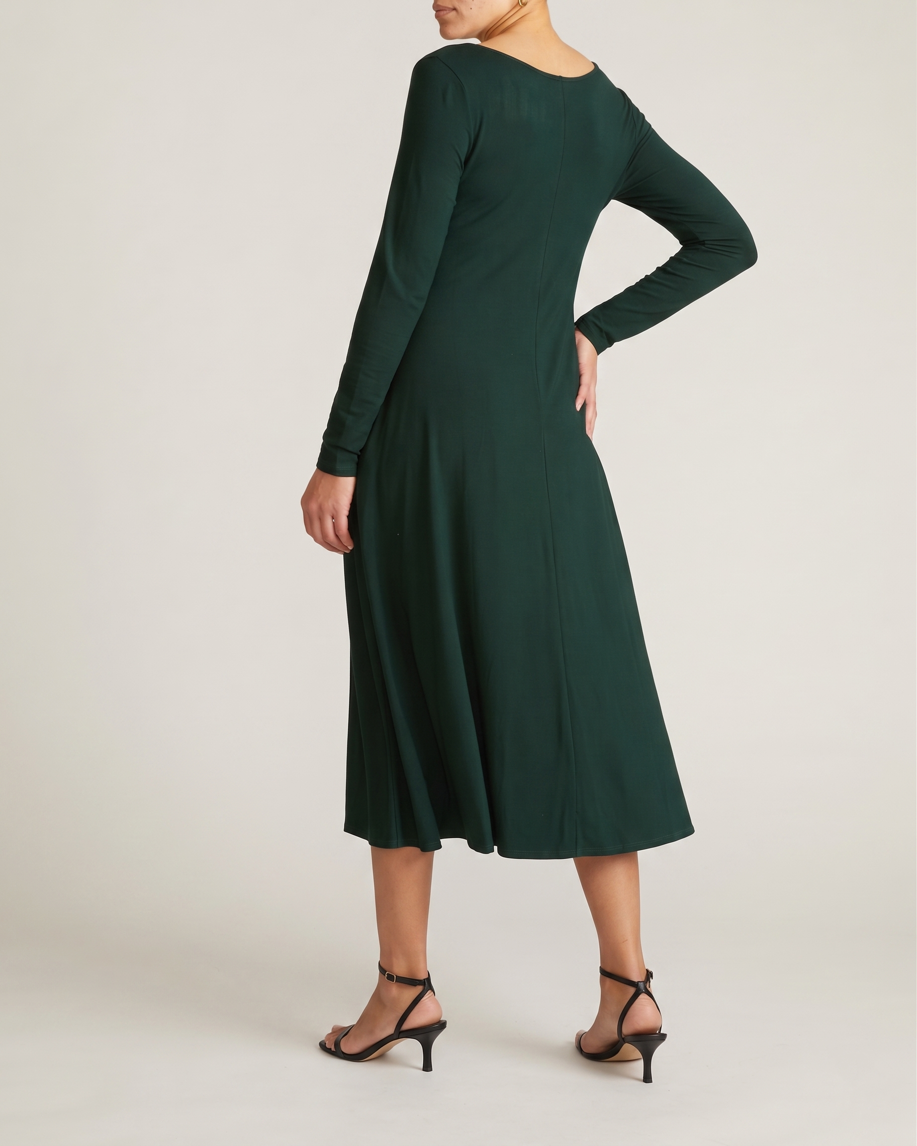 Cora Divine Jersey Dress - Forest Green | Plus Size & Straight Size Women's Fashion | Universal Standard