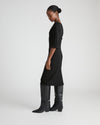 Lando Sculpted Ponte Dress - Black | Plus Size & Straight Size Women's Fashion | Universal Standard