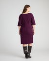 Lando Sculpted Ponte Dress - Gamay | Plus Size & Straight Size Women's Fashion | Universal Standard