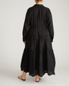 Alix Embroidered Linen Shirtdress - Black | Plus Size & Straight Size Women's Fashion | Universal Standard