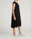 Capri Divine Jersey Flared Dress - Black | Plus Size & Straight Size Women's Fashion | Universal Standard