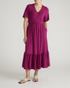 Ravello Liquid Jersey Dress - Rothko Purple | Plus Size & Straight Size Women's Fashion | Universal Standard