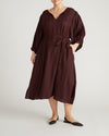 Amparo Linen Blend Dress - Brulee | Plus Size & Straight Size Women's Fashion | Universal Standard