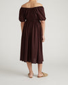 Andrea Linen Blend Dress - Brulee | Plus Size & Straight Size Women's Fashion | Universal Standard