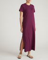 Halie Maxi T-Shirt Dress - Gamay | Plus Size & Straight Size Women's Fashion | Universal Standard