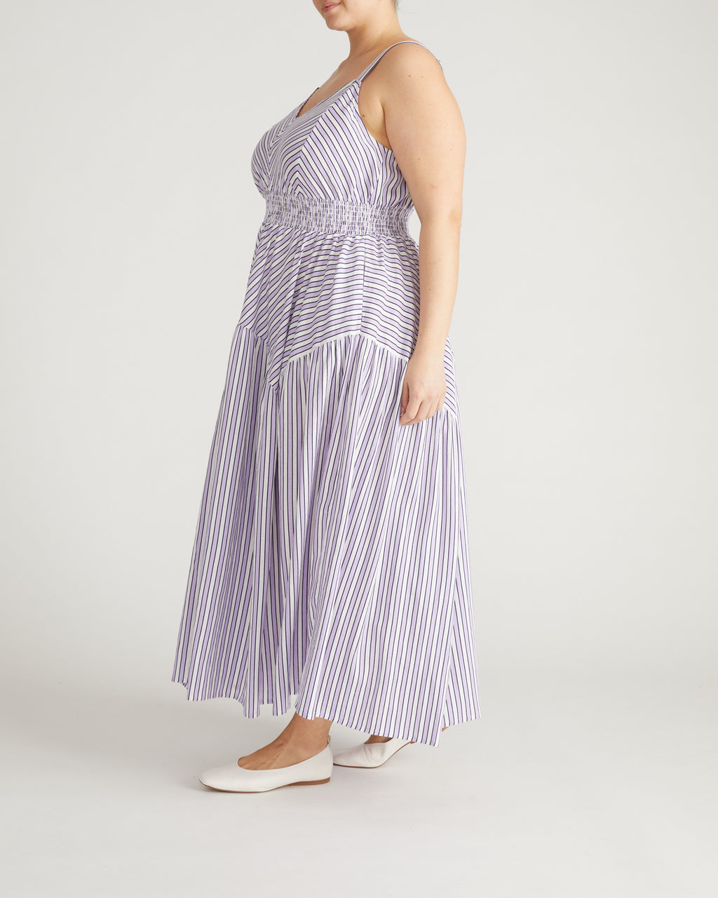 Ruby Smocked Linen Blend Sundress