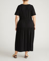 Thea Divine Jersey Midi Dress - Black | Plus Size & Straight Size Women's Fashion | Universal Standard