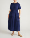 Thea Divine Jersey Midi Dress - Cenote | Plus Size & Straight Size Women's Fashion | Universal Standard