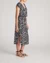 Tish Divine Jersey Kaftan - Black Bosco Print | Plus Size & Straight Size Women's Fashion | Universal Standard