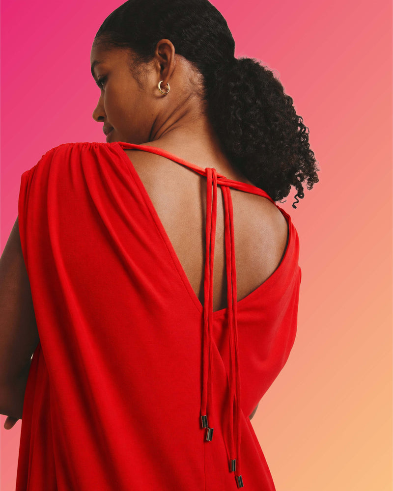 Tish Divine Jersey Kaftan - Shoreline Sunset