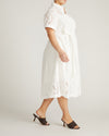 Tina Cotton Poplin Shirtdress - White | Plus Size & Straight Size Women's Fashion | Universal Standard