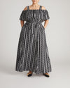 Lisbon Convertible Stretch Cupro Maxi Dress - Florentine Print | Plus Size & Straight Size Women's Fashion | Universal Standard