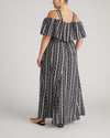 Lisbon Convertible Stretch Cupro Maxi Dress - Florentine Print | Plus Size & Straight Size Women's Fashion | Universal Standard