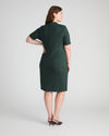 Penny Tailored Ponte Dress - Green Gemstone | Plus Size & Straight Size Women's Fashion | Universal Standard