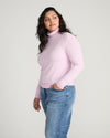 Cloud Rib Turtleneck - Pink Dreams | Plus Size & Straight Size Women's Fashion | Universal Standard