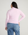 Cloud Rib Turtleneck - Pink Dreams | Plus Size & Straight Size Women's Fashion | Universal Standard