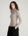 Cloud Rib Turtleneck - Almond Dust | Plus Size & Straight Size Women's Fashion | Universal Standard