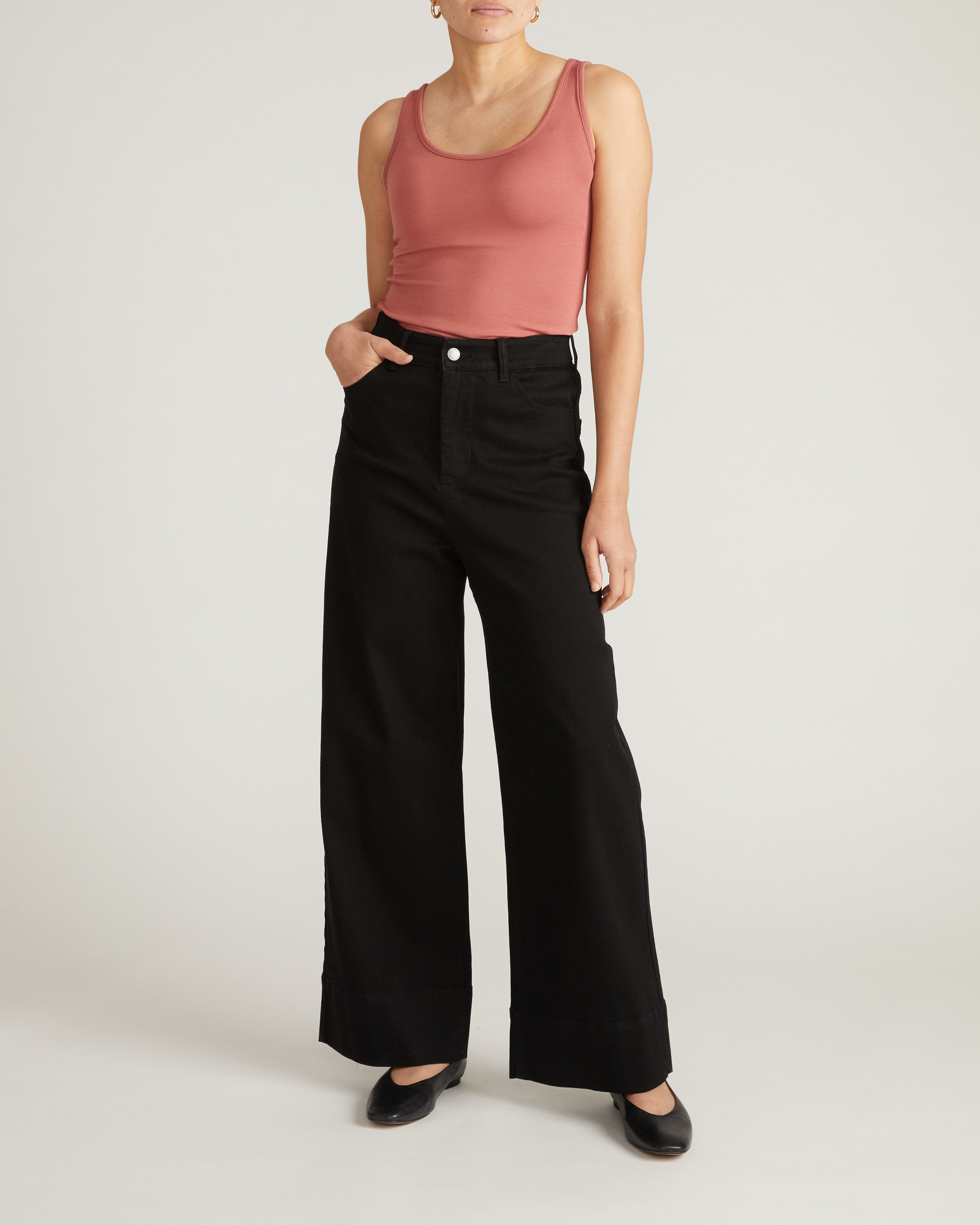 Cloud Rib Tank - Terracotta – Universal Standard