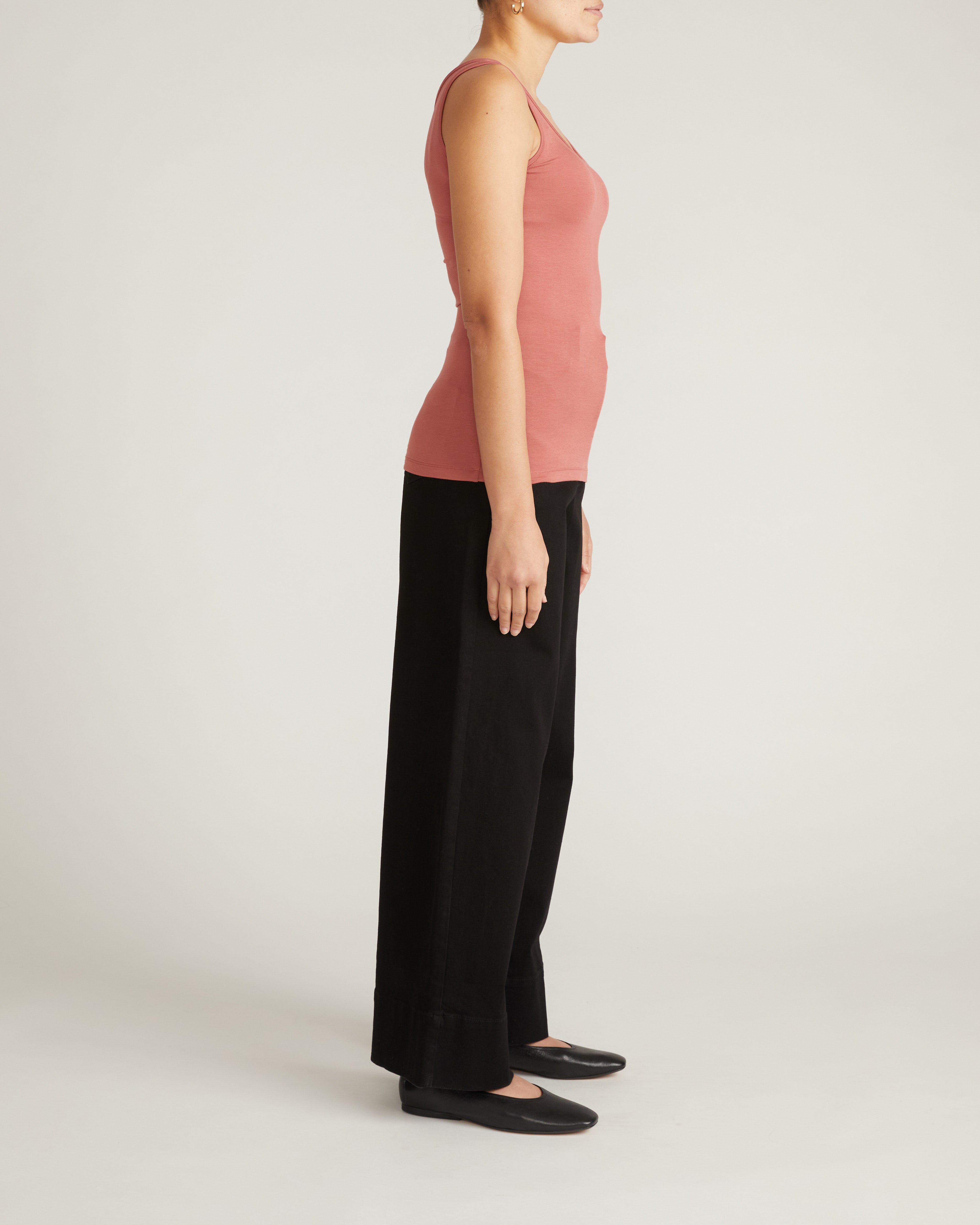 Cloud Rib Tank - Terracotta – Universal Standard