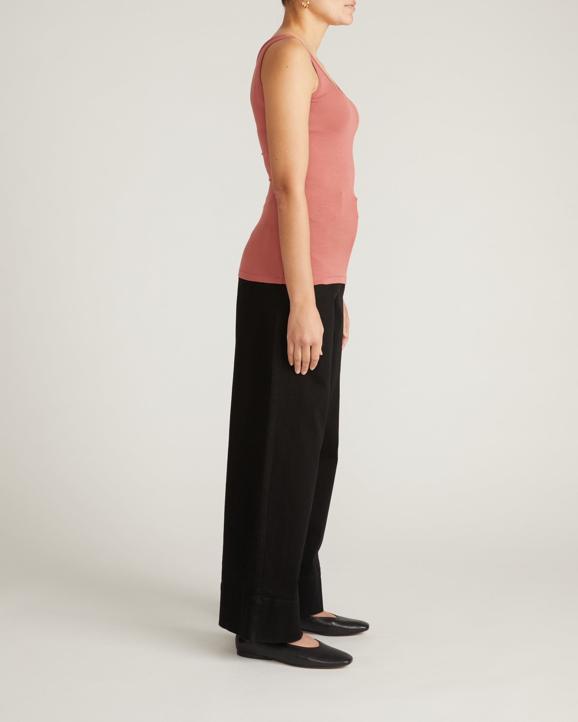 Cloud Rib Tank - Terracotta | Plus Size & Straight Size Women's Fashion | Universal Standard