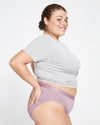 UltimateS Mid Rise Bikini - Pink Dreams | Plus Size & Straight Size Women's Fashion | Universal Standard